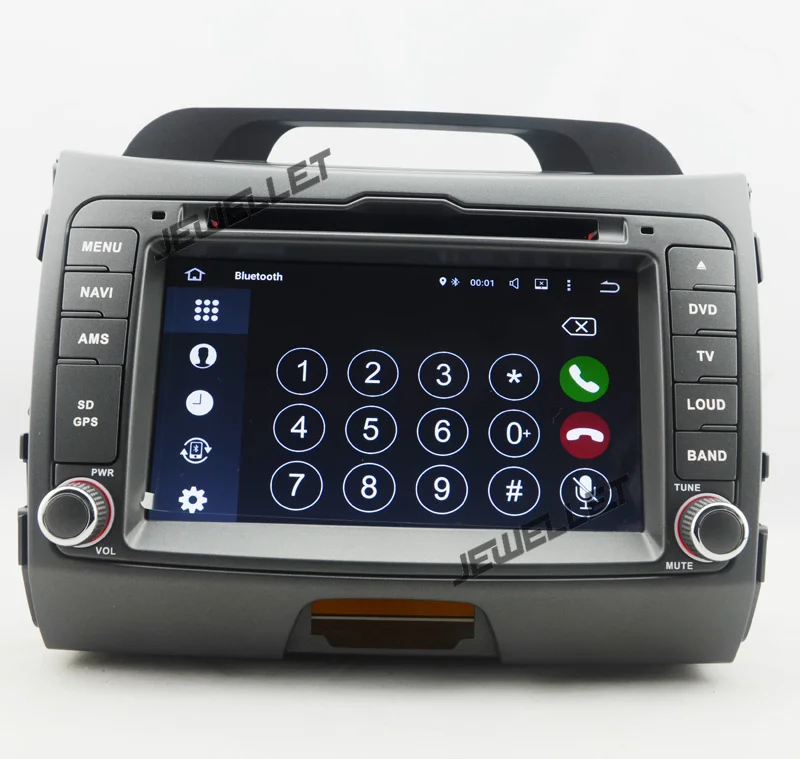 Четырехъядерный Android 9,0 автомобильный DVD gps Радио Навигация для Kia Sportage 2011- с 4G и Wifi, DVR, 1080P