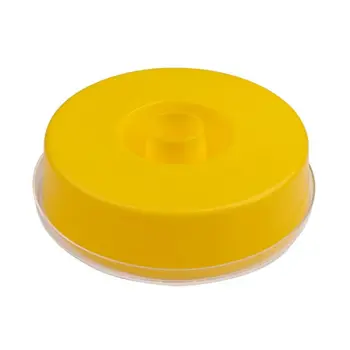 

Plastic Bee Feeder Drinker Round Honey Feeding Drinking Waterer Beekeeping Tools