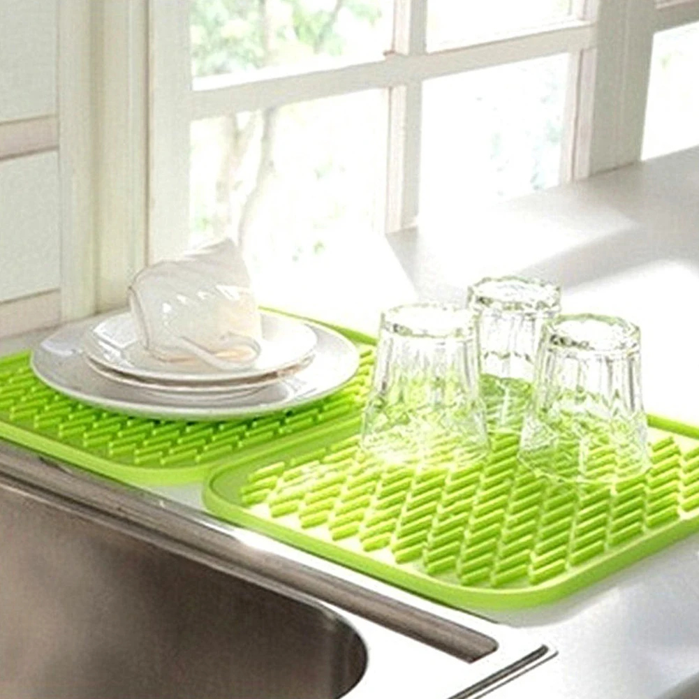 Kitchen Silicone Heat Resistant Table Mat Non-slip Pot Pan Holder Pad  Cushion Baking Liner Placemat Table Protector - Mats & Pads - AliExpress