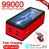 99000mah Solar Wireless Power Bank Portable Large Capacity Charger LED Waterproof Outdoor Poverbank for Xiaomi Iphone Samsung ► Photo 1/6