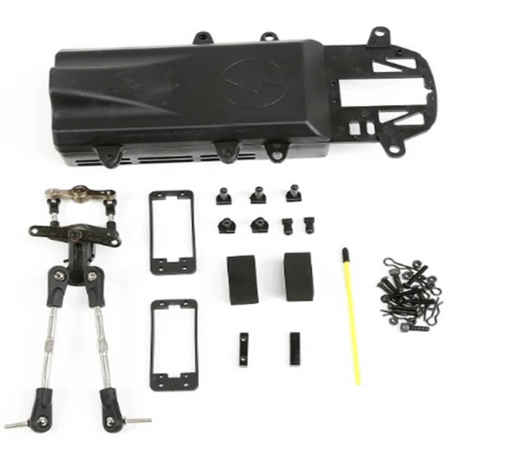 

Пластиковая коробка для аккумуляторного оборудования и комплект рулевого стержня для 1/5 HPI ROVAN ROFUN KM BAJA 5B SS Запчасти для радиоуправляемых автомобилей