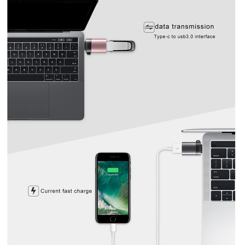 USB 3,0 к адаптеру type-C зарядный преобразователь данных для samsung Galaxy One Plus LHB99