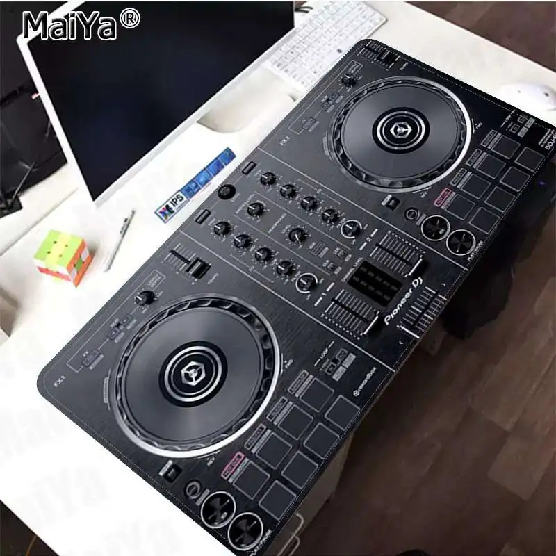 Maiya нескользящий ПК DJ музыка Блокировка края коврик для мыши большой коврик для мыши клавиатуры коврик - Цвет: Lock Edge 40X90cm