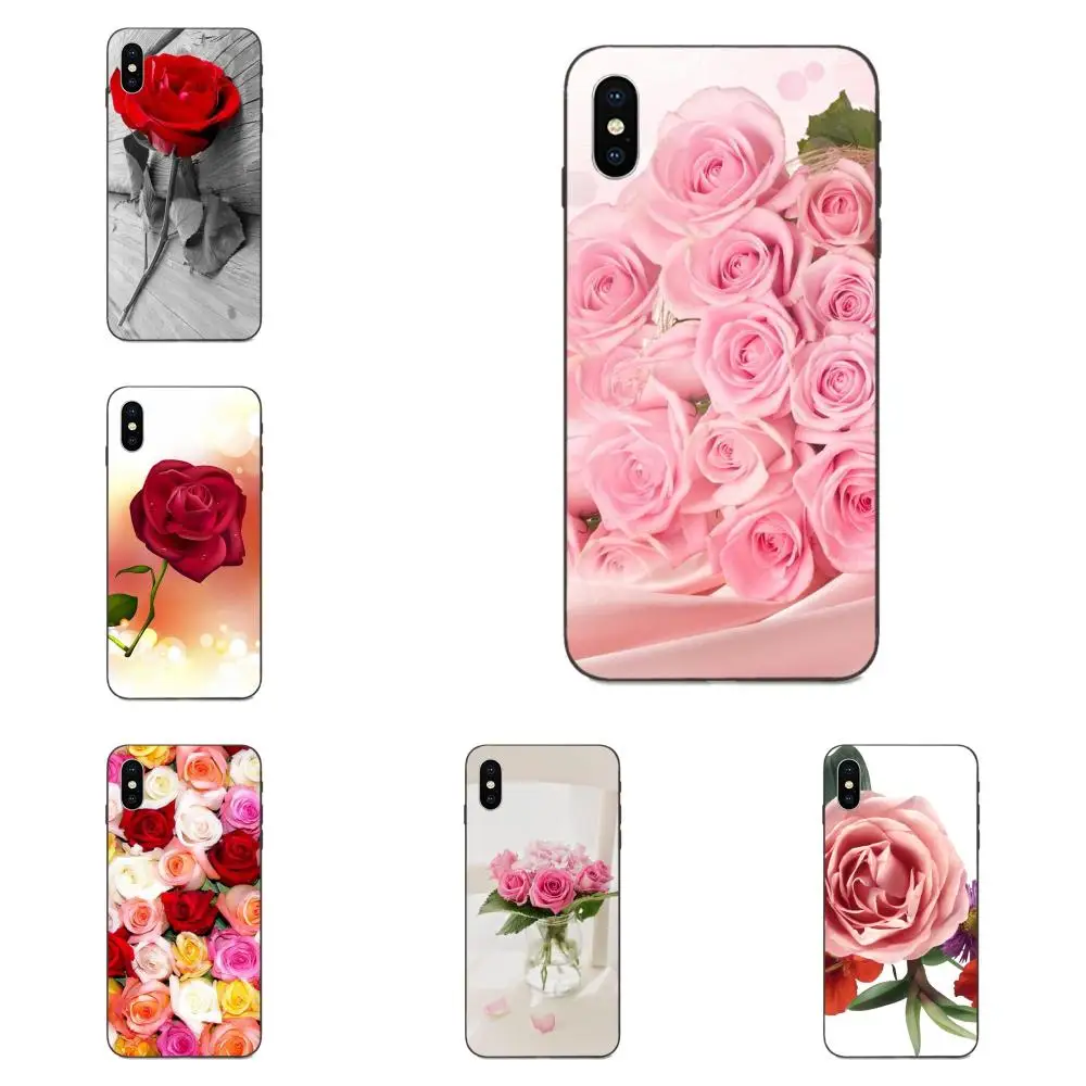 Удивительный розовый красочные Frower розы для Huawei Honor 5A 6A 6C 7A 7C 7X8 8A 8C 8X9 9X10 10i 20 Lite Pro