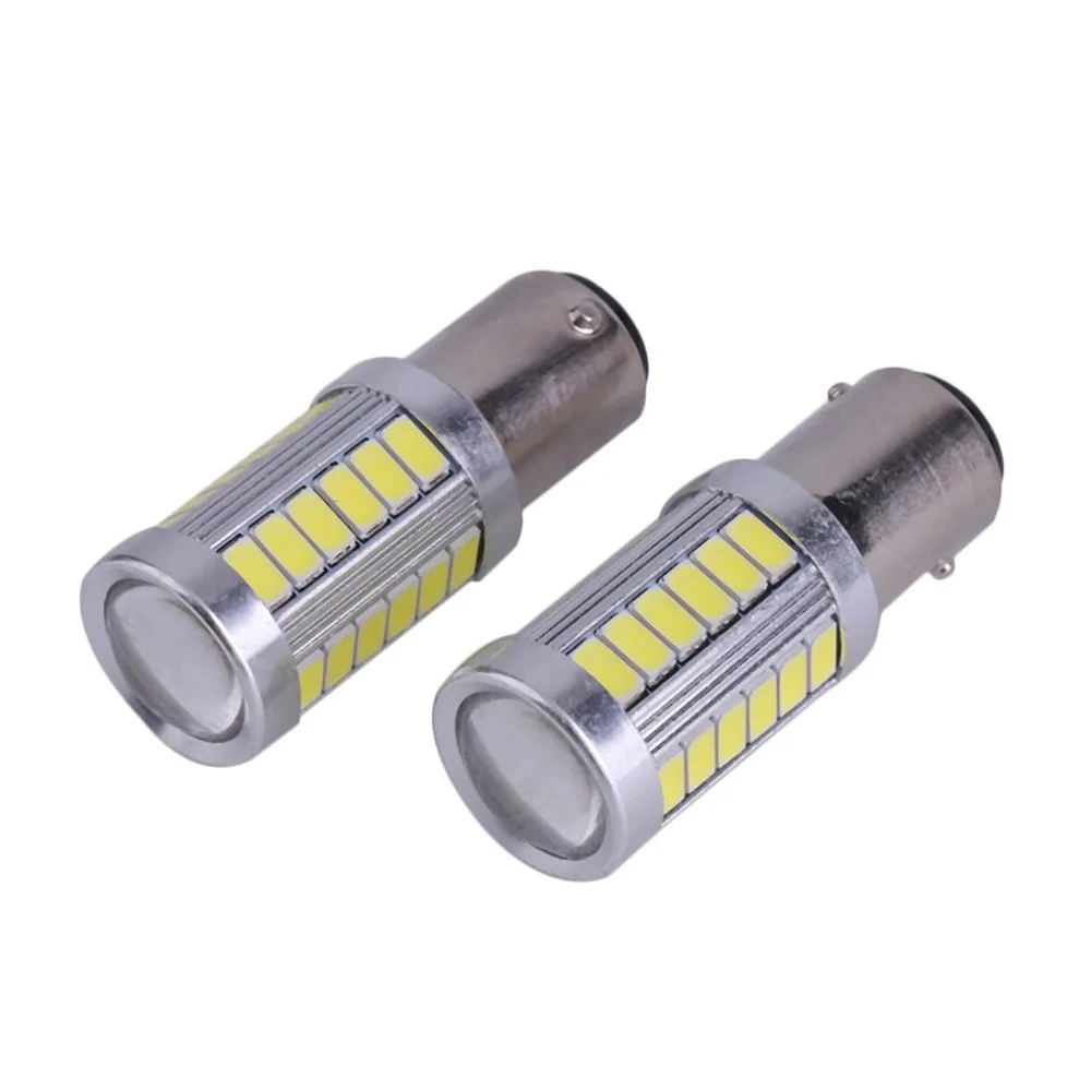 Новинка 2 x BA15S P21W 1156 33SMD 5630 12V автомобильный резервный обратный светильник супер яркий светодиодный автомобильный обратный резервный обратный светильник