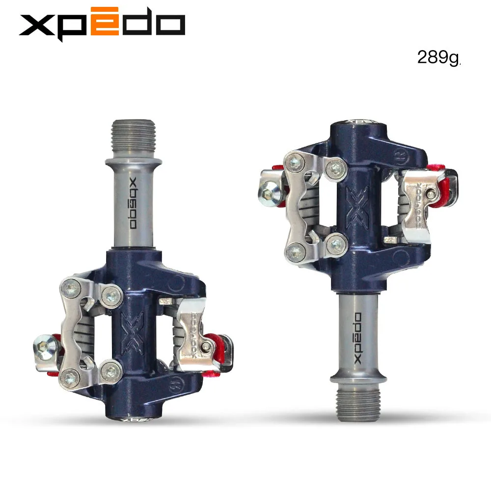 Велосипедные педали с клипсами Wellgo Xpedo SPD XMF07AC совместимые shimano ultra XT / M780|bike clipless