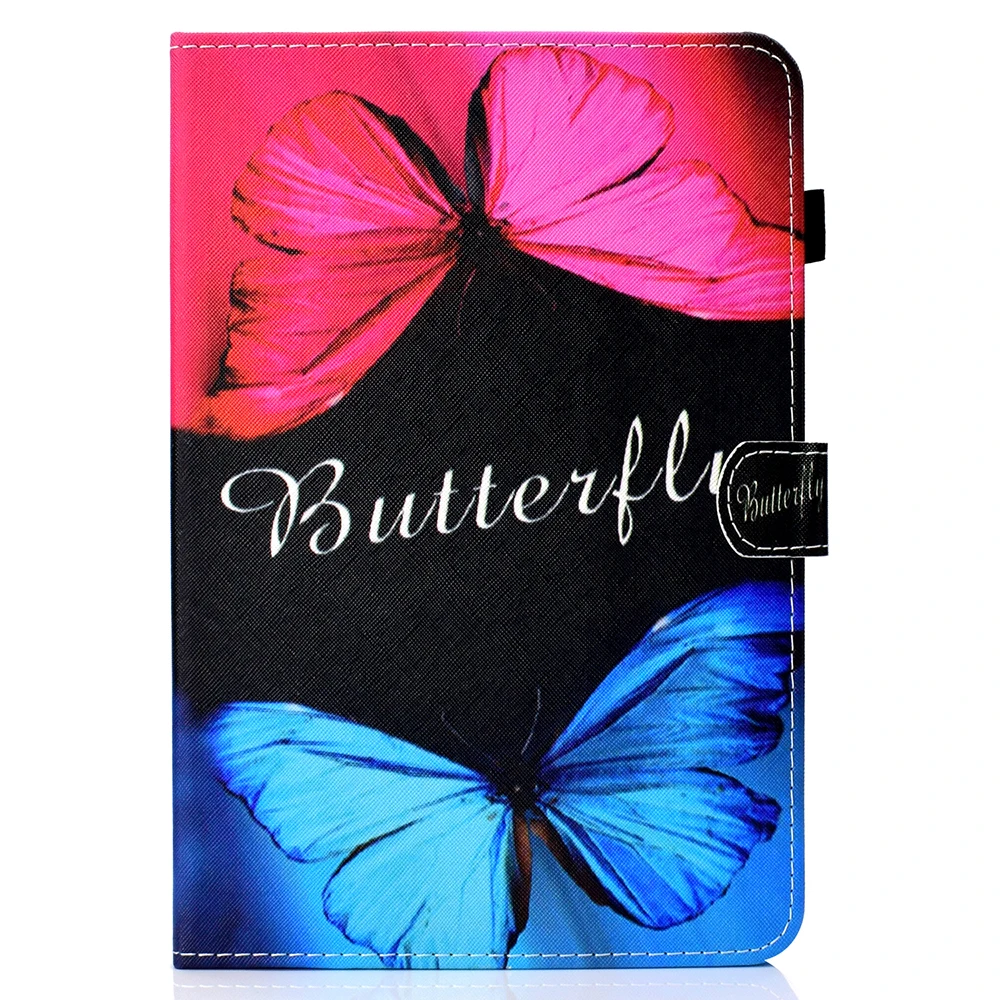as photo Чехол для iPad Air 2 Air iPad 9,7, защитный чехол из искусственной кожи, магнитный штатив, умный чехол, чехол с мультяшным рисунком - Цвет: as photo