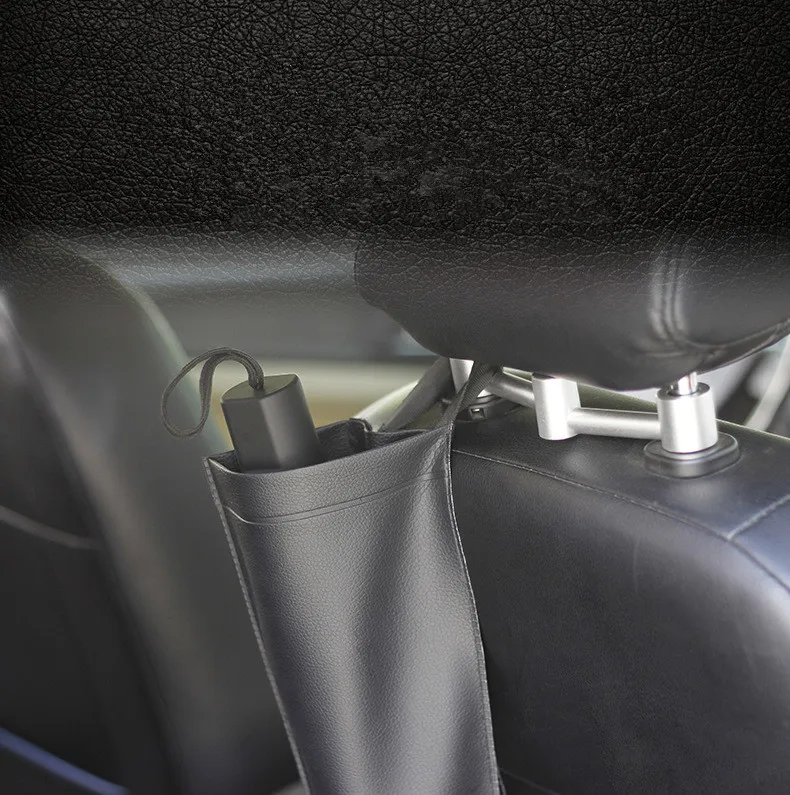 Автомобильная сумка для хранения зонтов футляр для зонта устройство для длинной ручки зонт с короткой ручкой Складная искусственная кожа Мода
