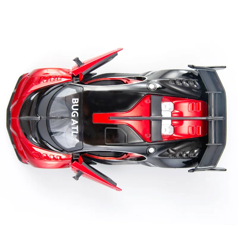 1/24 пропорция моделирование сплава Bugatti автомобиль GT сплав модель автомобиля игрушка украшение автомобиля откатные открытые двери детский подарок на день рождения