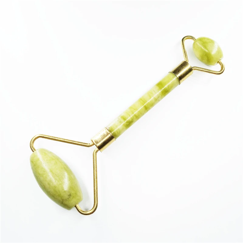 

200 pcs Double Head Facial Slimming Tool Jade Stone Roller Massager Thin Face Body Skin Relaxation Slimming Health Care Tools