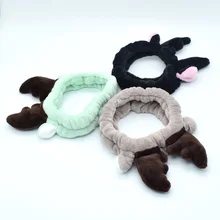 Autumn Christmas Elk Hairband Cute Girl Hairband Hair Tie Christmas Gift Hair Accessories Hairband Elegant Woman Hair Band
