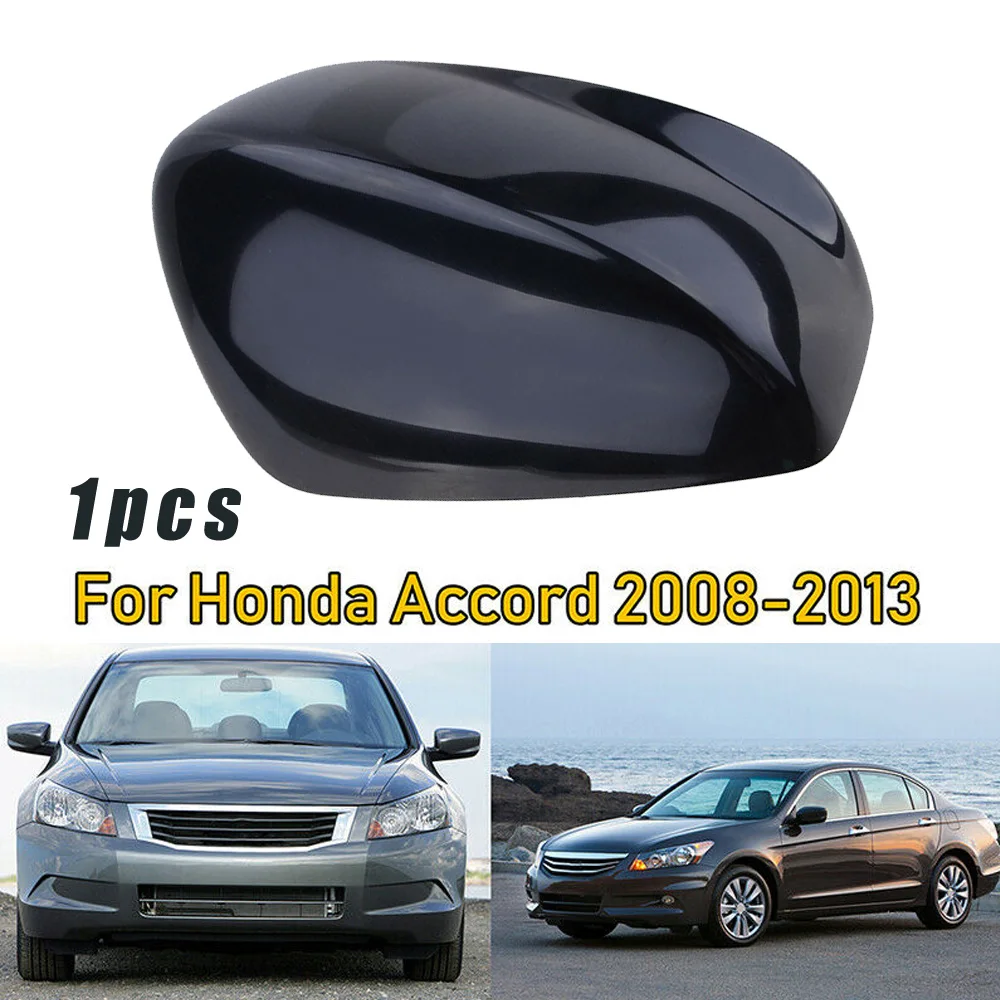 Черный ABS пластик накладка на зеркало заднего вида автомобиля для Honda Accord модели 2008 до 2013 заднего вида боковое зеркало крышка автозапчасти