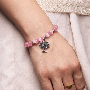 

Natural Volcanic rock stone beads Elastic bracelet Plating volcanic lava stone beaded bracelet Handsome jewelry for men gifts