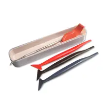 5 шт. наклейки для автомобиля угловой декоративный скребок для окна прокладка микро скребковый инструмент