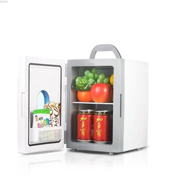 

Factory Direct 10L Mini Car Refrigerator Car Home Dual-purpose Keep Cold Fresh Portable 10L Mini Fridge with Free Shipping