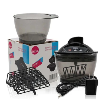 

Electric Hair Cream Automatic Mixer Mixing Bowl Color Paste Blender Dyeing Stirrer Tool Coloring Hairdressing Barber Kit DIY