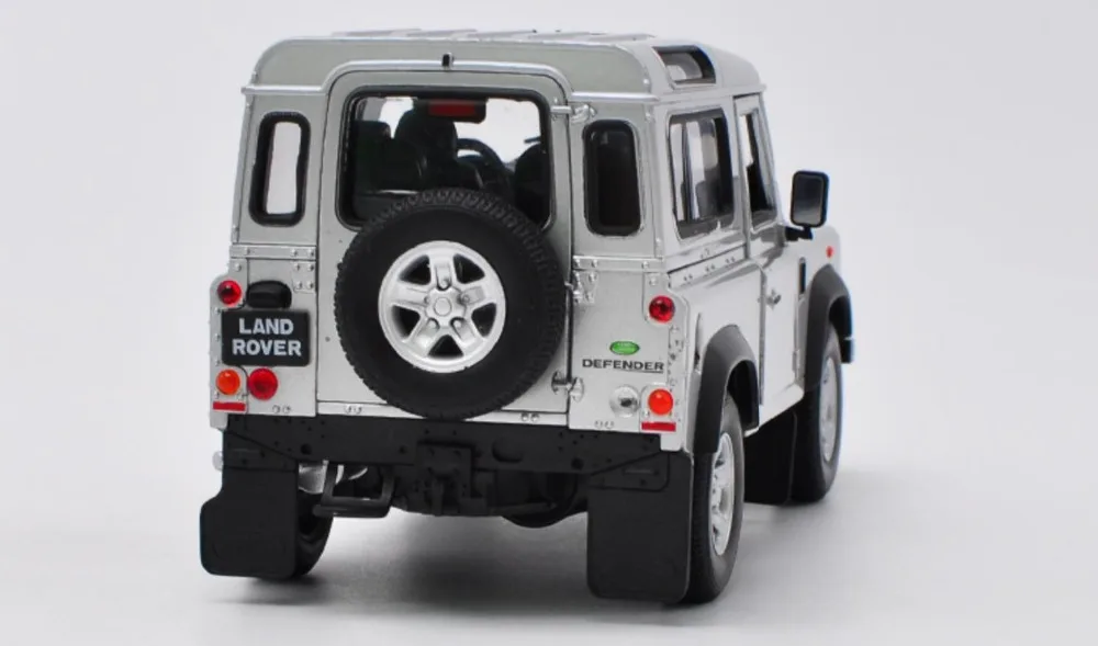 Welly 1/124 1:24 Land Rover Defender внедорожник автомобиль литья под давлением дисплей Модель игрушки на день рождения для детей мальчиков и девочек