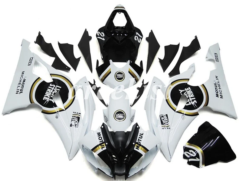 ABS литья под давлением Обтекатели комплект подходит для YAMAHA YZF-R6 2008- 08 09 10 11 12 13 14 15 16 Кузов Набор зеленый синий