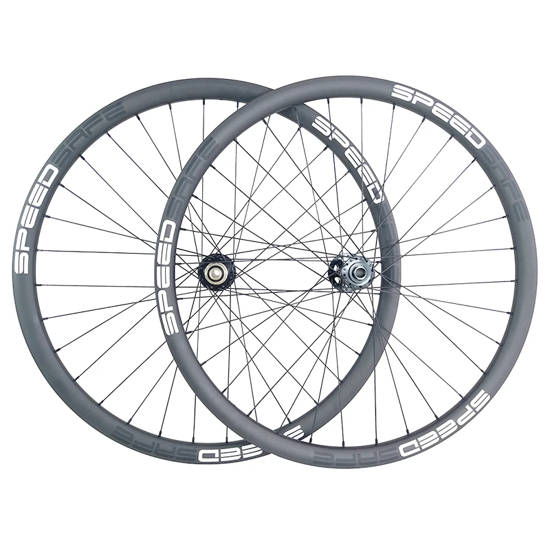 29er MTB XC 34 мм карбоновые бескамерные колеса 28 Внутренний клинчер 30 Глубокий UD 3K 12K