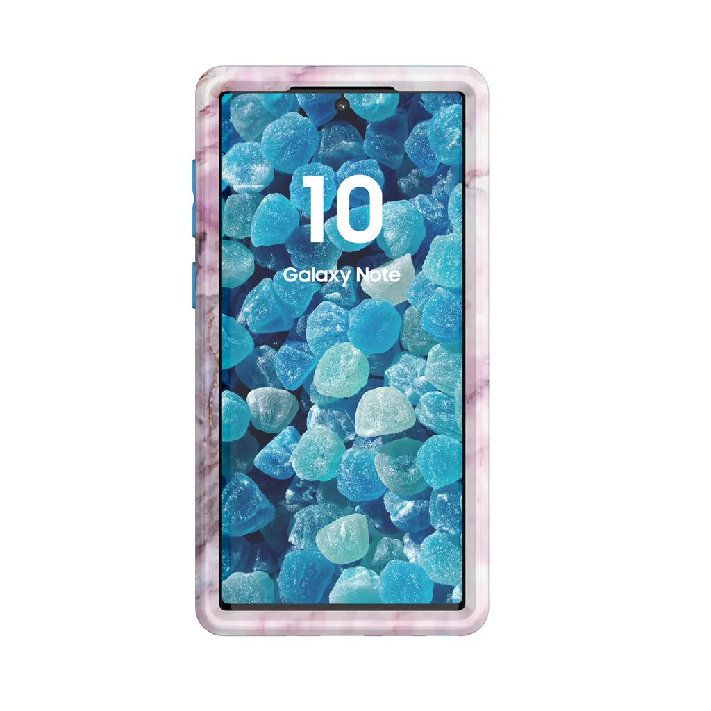 For Samsung Galaxy Note10 Luxury Marble Soft TPU Phone Case Ultra Thin silicone rubber scratch-resistant Phone Cases