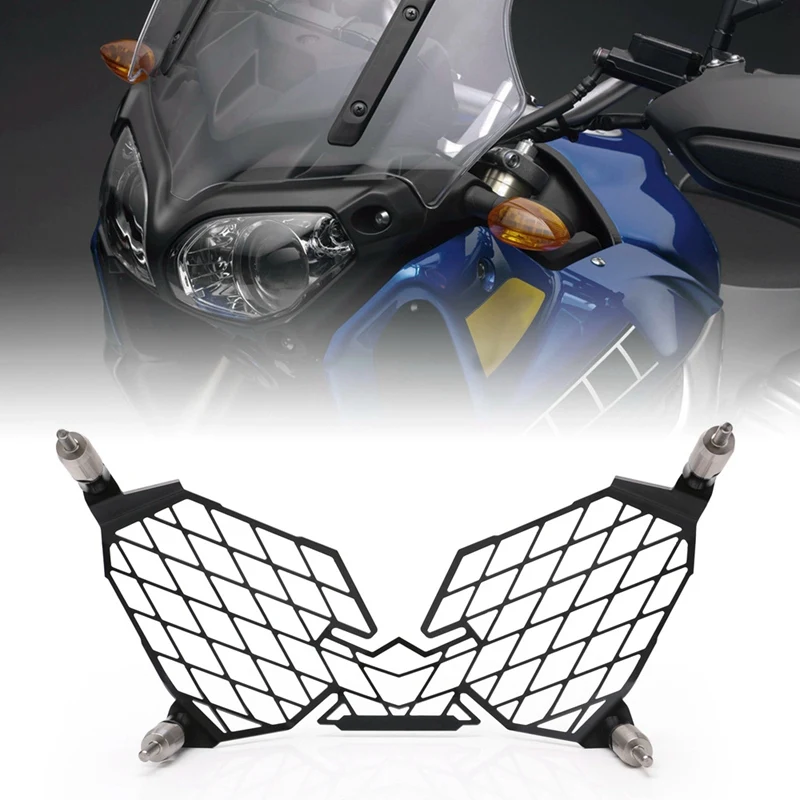 Для YAMAHA XT1200Z XT 1200 Z Super Tenere 2010- модификация мотоцикла фара решетка Защитная крышка протектор