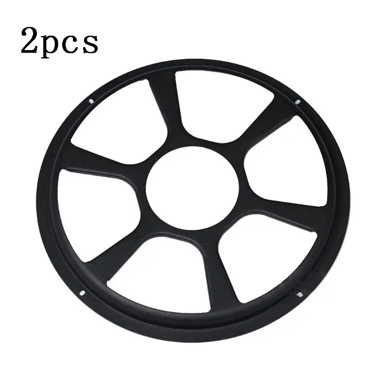B 10 inch Комплект из 2 предметов, 8/10/1" Круглый Динамик защитная сетка крышка сабвуфер решетка круг - Цвет: B 10 inch