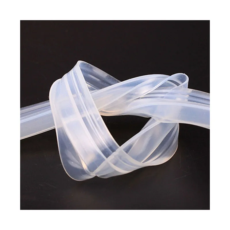 

F/U/H Shape Glass Door Tape Sealing Silicone Rubber Window Glass Gasket Strip Bath Screen Door _WK