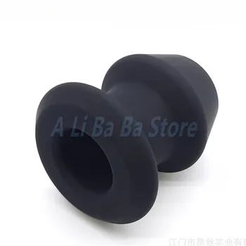 Hollow Anal Expander Huge Dildo Man Anus Plugs Prostate Massage Vagina Dilator Sex Toys Super Large Silicone Butt Plug Enema Toy 6