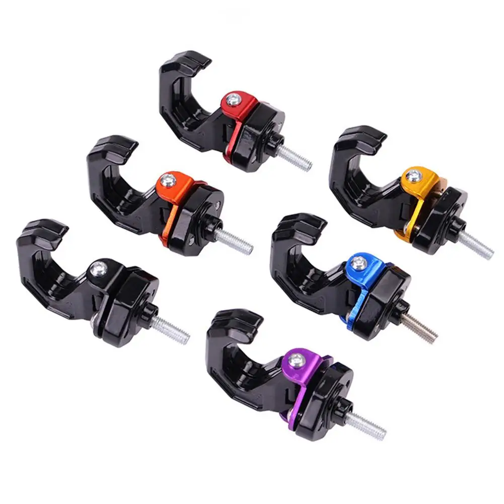 Aluminium Alloy Motorcycle Hook Hanger Luggage Helmet Mounted Holder Bracket Motorcycle Luggage Net motorcycle cargo net motorcycle bungee net motorcycle luggage net motorcycle handlebar hook