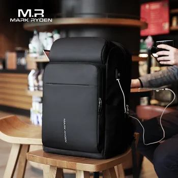 

Mark Ryden Men Backpack Multifunctional USB Charging 17 Inch Laptop Bag Large Capacity Waterproof Travel Bags For Men