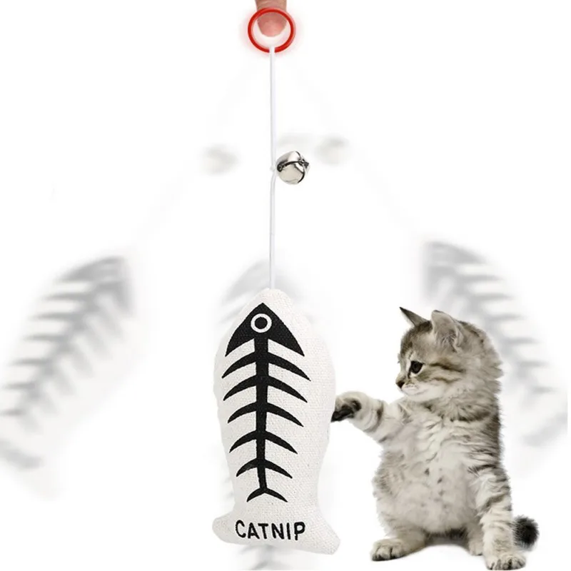 cat toys that hang from the ceiling