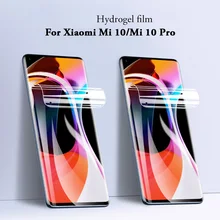 Protecteur d'écran, Film Hydrogel souple, pas du verre, pour Xiaomi Mi 10 Note 10 9T Pro Lite 5G=