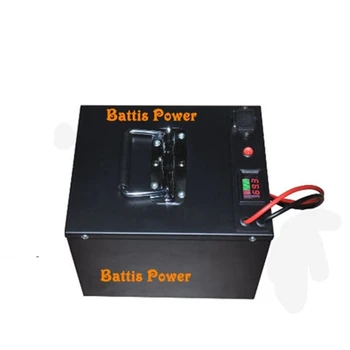 

Rechargeable 24v 50ah lithium battery pack customize 24V li-ion battery with BMS for electric motorcycle scooter + 5A charger
