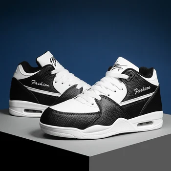 

2019 new spring high quality men boots fashion sneakers casual shoes high top ankle boots Couple models leather boots