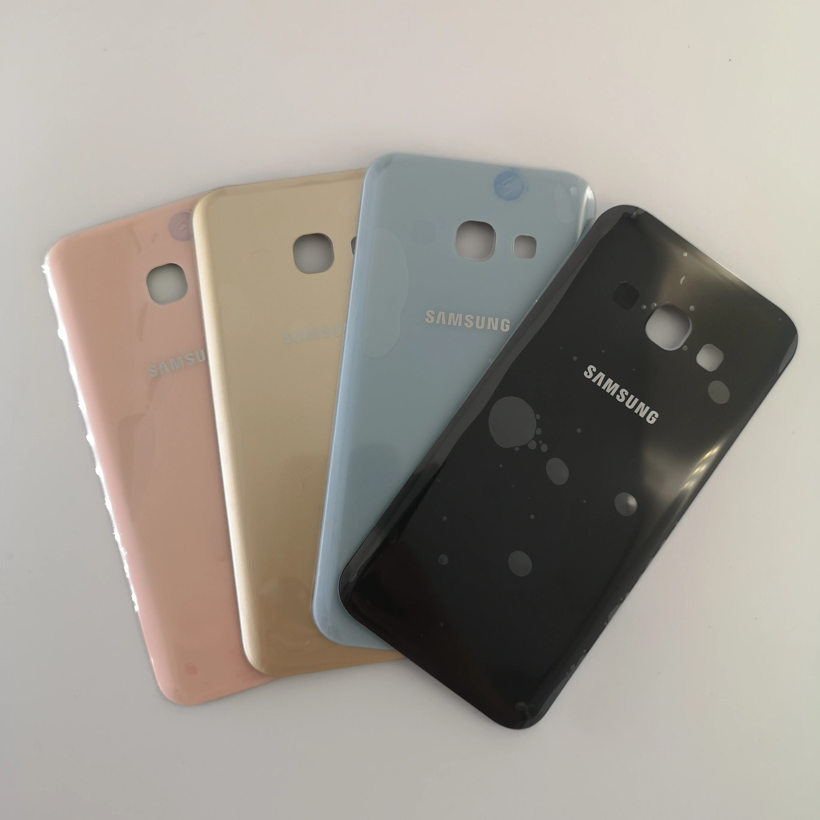 Чехол для задней крышки Samsung A5 2017 чехол аккумулятора 3D стеклянный корпус Galaxy A520