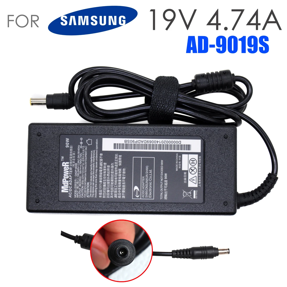 Блок питания для ноутбука samsung NF310 NP 305V5A E3415 NP275E5V NP300E5X NP300E7Z NP300V5A NP3445E адаптер