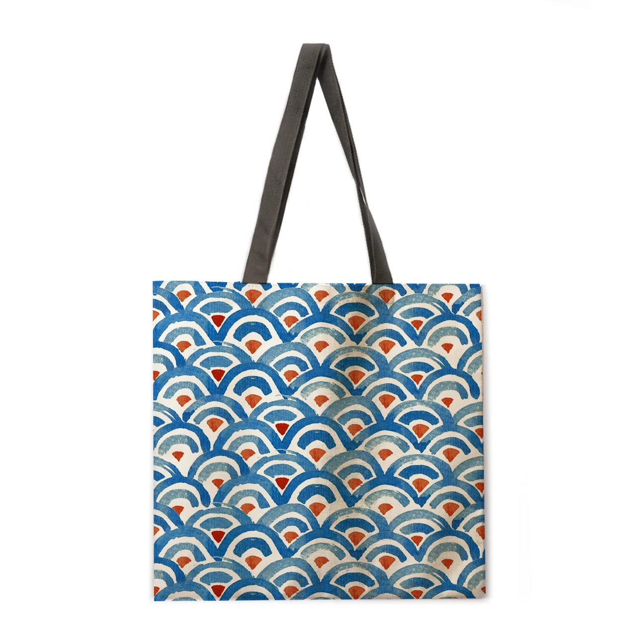 

Folding shopping bag Japanese fan lady shoulder bag female leisure handbag outdoor beach bag female tote bag
