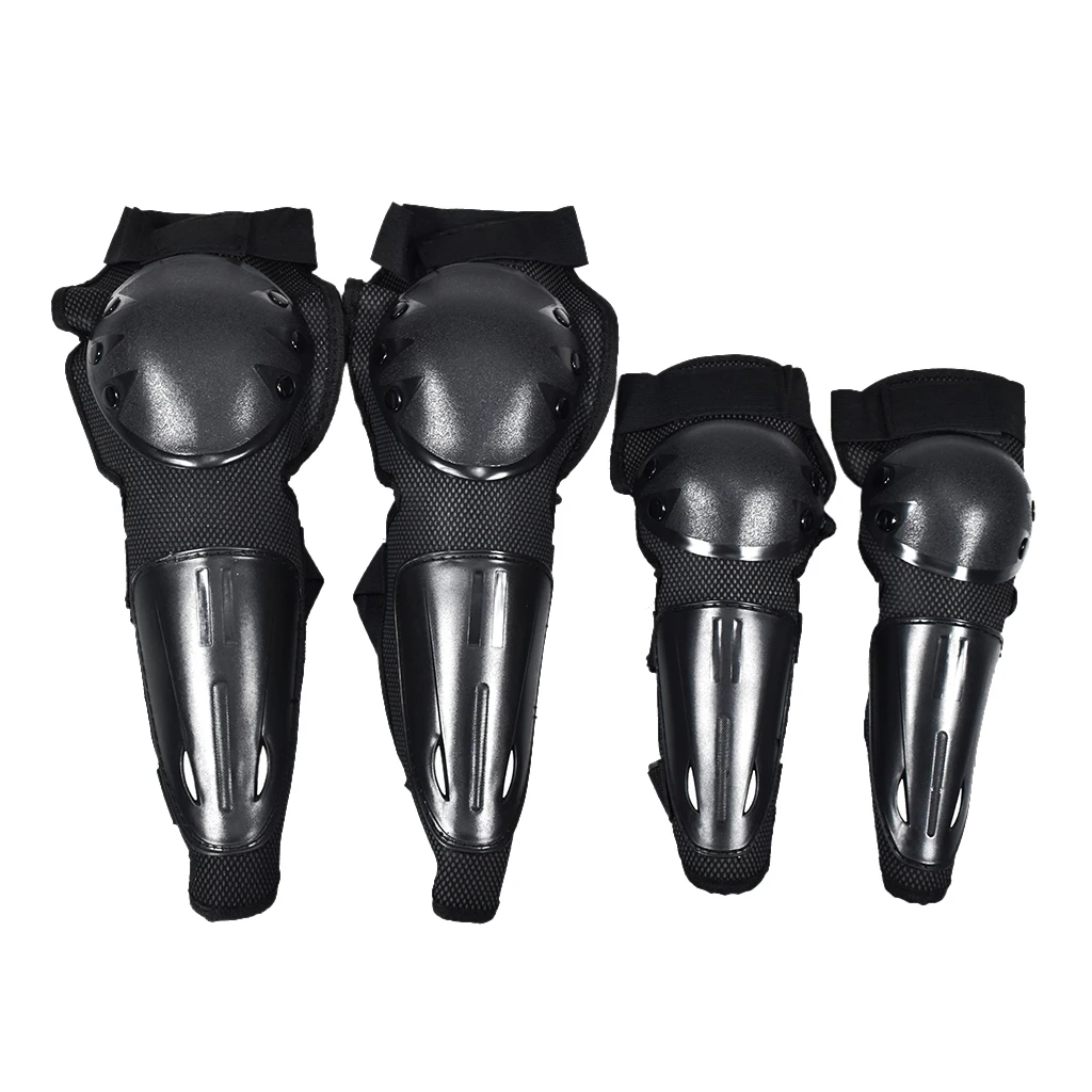1 Set Motorcycle Cycling Knee Shin Pads Protector Elbow Protective Guard