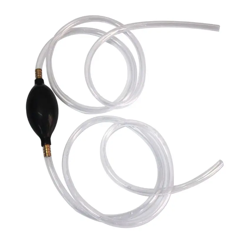 Gasoline Siphone Hose Hand Siphon Pump Petrol Water Oil Liquid Fuel Transfer liquid transfer pump fuel hose tube