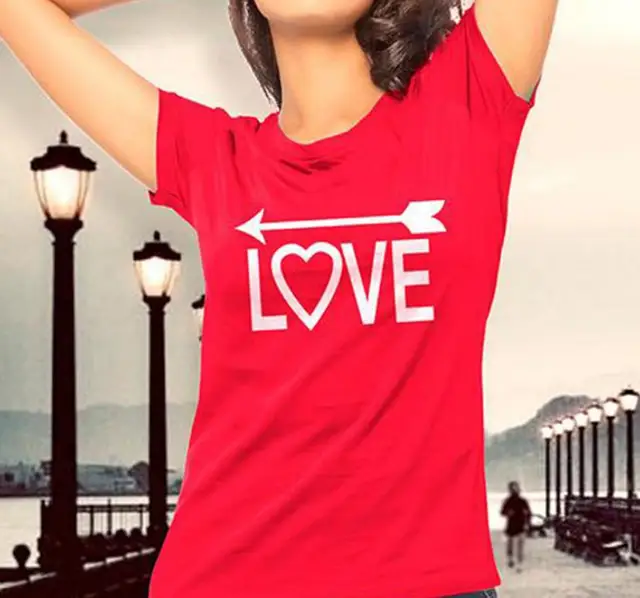 2019 Couple T Shirt for Lovers Couple Clothes Short Sleeve Unisex Women Men female T-shirt