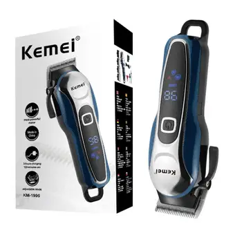 

Digital Display Hair Clipper Set High Speed Rotation Charging Hairdressing Style Clipper Streamline Limit Comb Electric Fader
