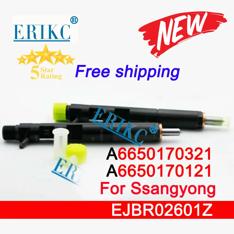 

EJB R02601Z A6650170121 Original New Common Rail Injector EJBR0 2601Z Diesel Fuel Injection Nozzle Assy EJBR02601Z for SSANGYONG