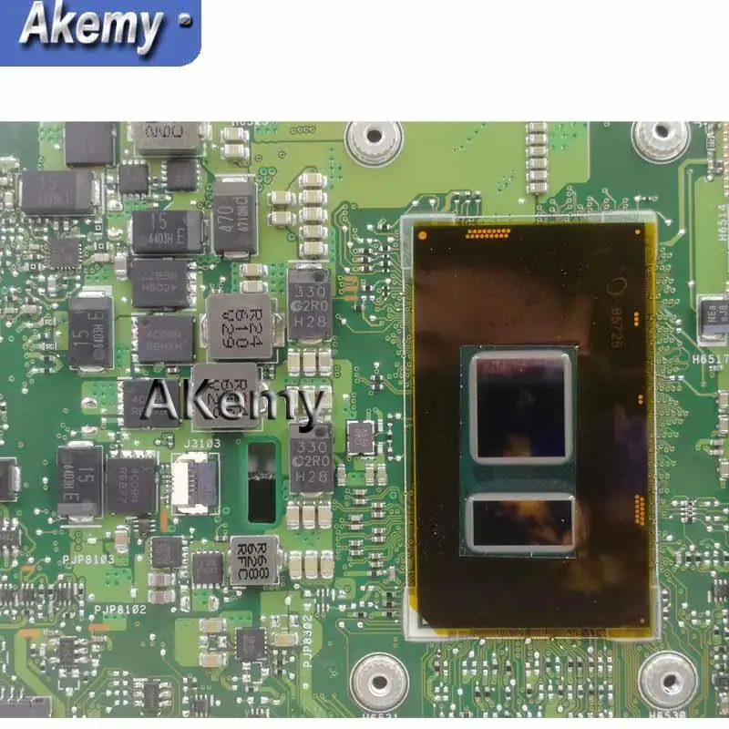 Akemy Q553UB Laptop motherboard For Asus Q553UB Q553UB Q553UQ Q553U Q553 Test original mainboard 4G RAM /I7-6500U CPU test ok
