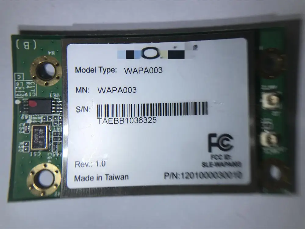 

mini PCI module SLEWAPA003-1 SLE WAPA0031 SLE-WAPA003-1 SLWAPAOO3-1 SLE-WAPA003-I 5LE-WAPA003-1 MOXAIEEE802.11 a/b/g