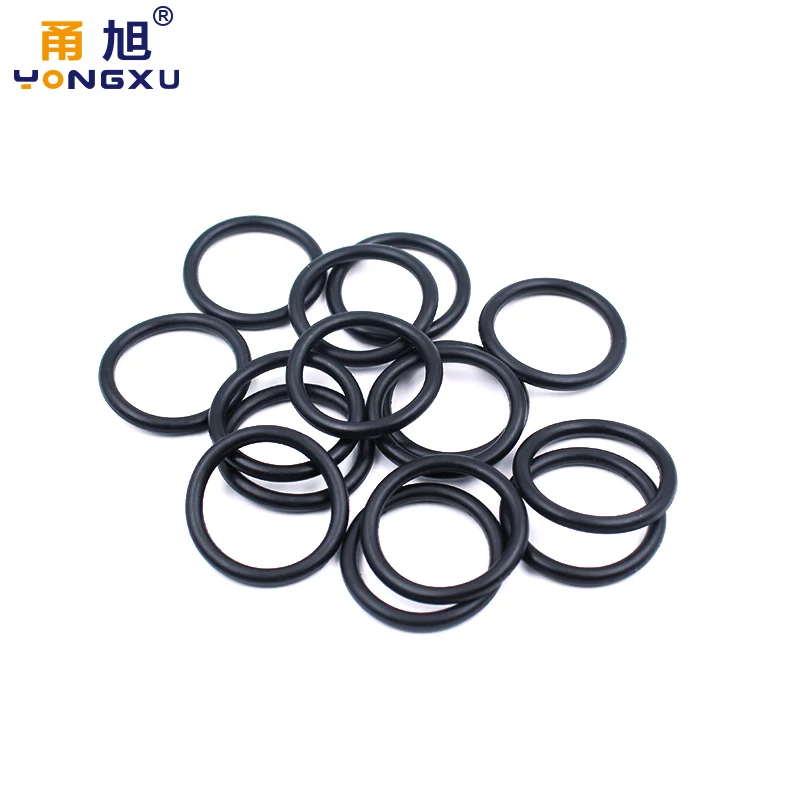 Rubber O Rings Keycap O Rings Silicone O Rings NBR O Ring Seal Gasket Thickness CS3.55mm ID18-155mm Wear Resistant Automobile Petrol Nitrile Waterproof
