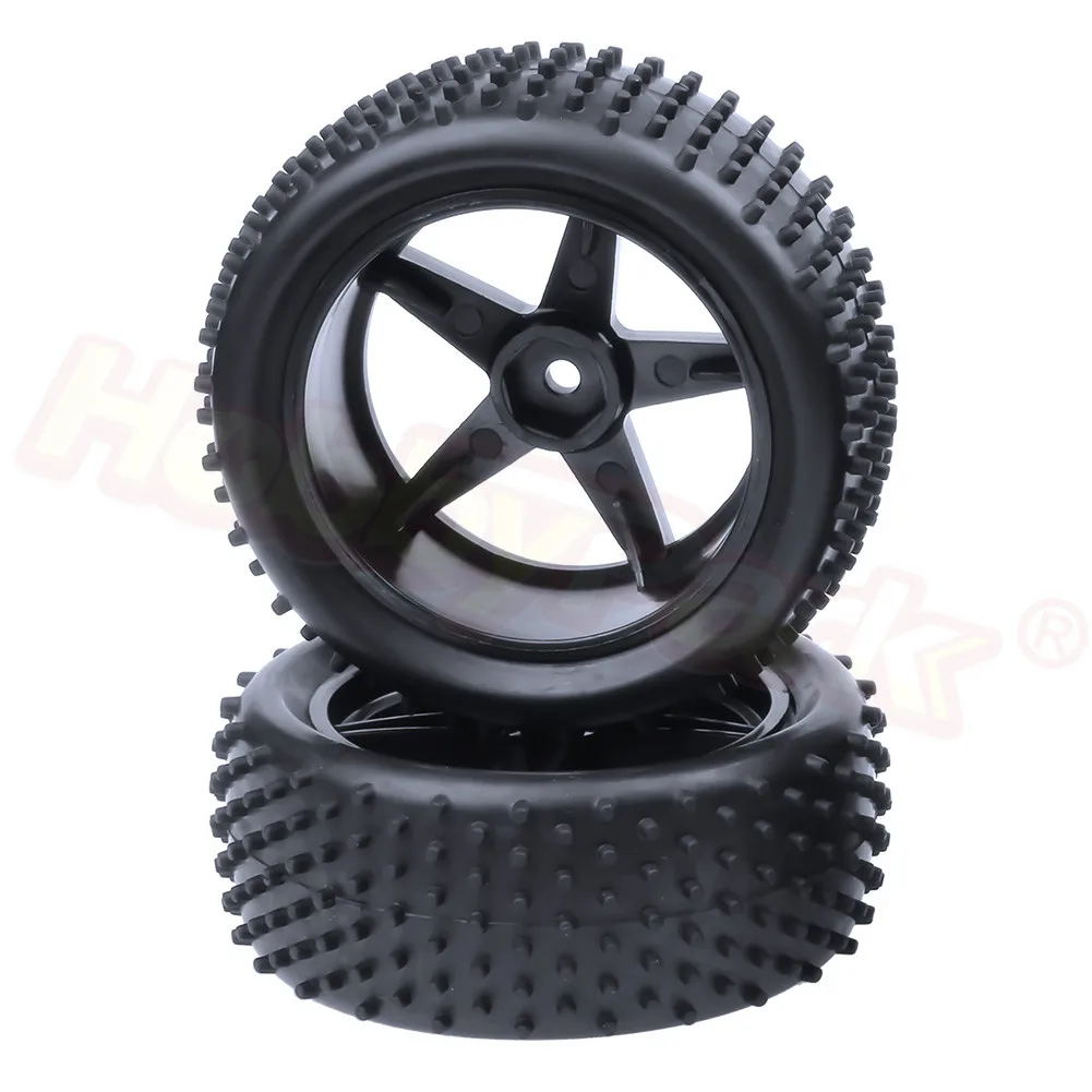 Hobbypark Front And Rear Tires & Wheels Set 12mm Hex Hubs Foam Inserts