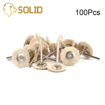 

25mm Mini Abrasive Bristle T-shaped Brush Polishing Rotary Tool for Jewlery Metal Derusting 100Pcs/Set