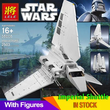 

LELE 35005 Compatible 10212 Star Wars Imperial Shuttle Building Kit Blocks bricks With Figures Educational toys