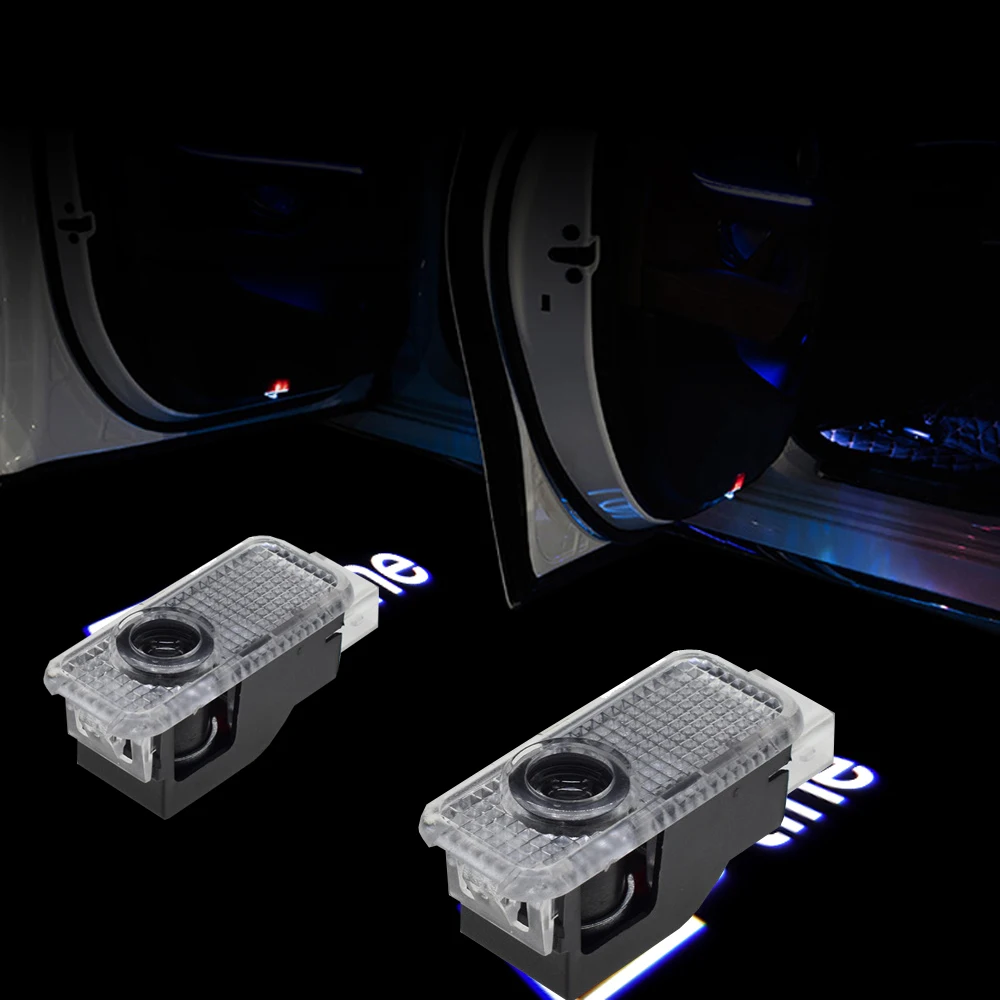 

2pcs Car Door Logo Projector Light For Audi Sline A6 A3 A4 A5 A7 A8 B5 B6 B7 B8 Q5 C5 C6 S3 S4 S5 S6 S7 S8 S line Welcome Light
