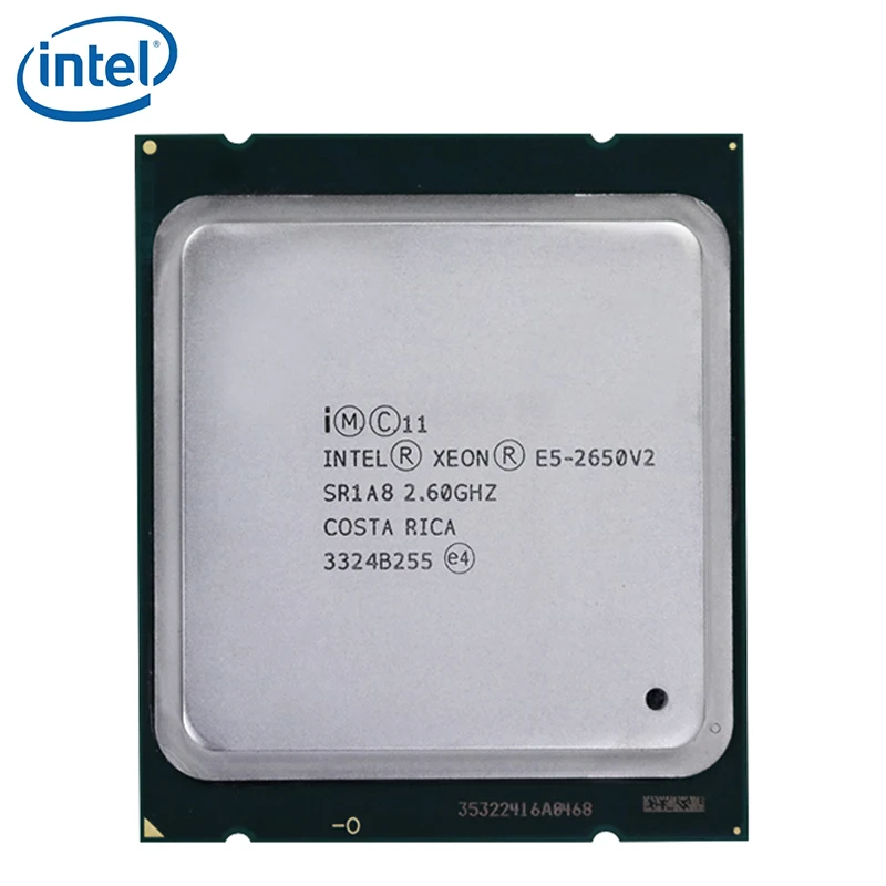 Процессор Intel Xeon V2 процессор E5 2650 2 6 ГГц LGA 2011 SR1A8 Восьмиядерный e5 2650V2